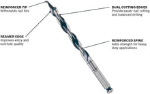 Load image into Gallery viewer, WorldWide Sales Online BOSCH NKST06 3/8 In. x 7-1/2 In. Daredevil Auger Bits