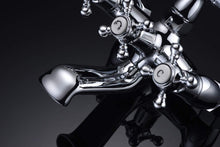 Load image into Gallery viewer, Sumerain Clawfoot Wall Mounted Tub Faucet with Hand Shower in Chrome