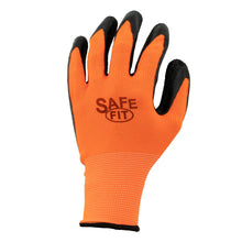 Load image into Gallery viewer, (144 Pairs) Tool Essentials X-Large Orange Latex Coated Palm Knitted Work Gloves