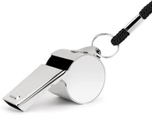 Load image into Gallery viewer, WorldWide Sales Online Sport Essentials Metal Whistle With Lanyard