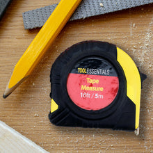 Load image into Gallery viewer, WorldWide Sales Online Tool Essentials 16ft x 3/8" Tape Measure with Shock Resistant Rubber Case
