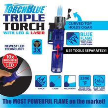 Load image into Gallery viewer, WorldWide Sales Online TORCH CIGAR LIGHTER, 2300-DEG LASER & LED (DISPLY) 12-144\34