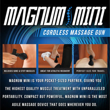 Load image into Gallery viewer, Magnum Mini Cordless Massage Gun with Silicone Ball, Travel Sized