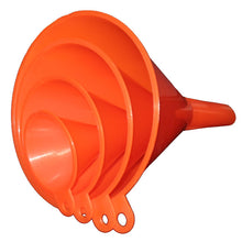 Load image into Gallery viewer, WorldWide Sales Online 4pc Nesting Automotive Funnel Set For Various Fluids 2" - 4.7"