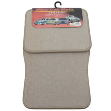 Load image into Gallery viewer, WorldWide Sales Online CAR MATS 4PC SET 2-FRONT, 2-BACK Beige – Automotive Accessories, import_2021_10_29_212114