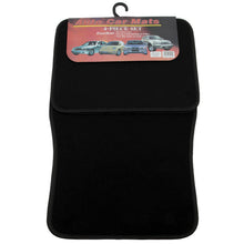 Load image into Gallery viewer, WorldWide Sales Online Car Mats 4pc Set 2-Front, 2-Back, Black – Automotive Accessories, import_2021_10_29_212114