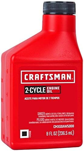 CRAFTSMAN Universal 2 Cycle Oil CMXG0AW5008, 8oz Case of 12