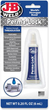 Load image into Gallery viewer, J-B Weld 24206 Perma-Lock Medium Strength Threadlocker - Blue - 6 ml
