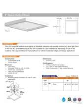 Load image into Gallery viewer, 10 Pack RP Lighting 4” LED Low Profile Flush Mount, 120v, Satin White
