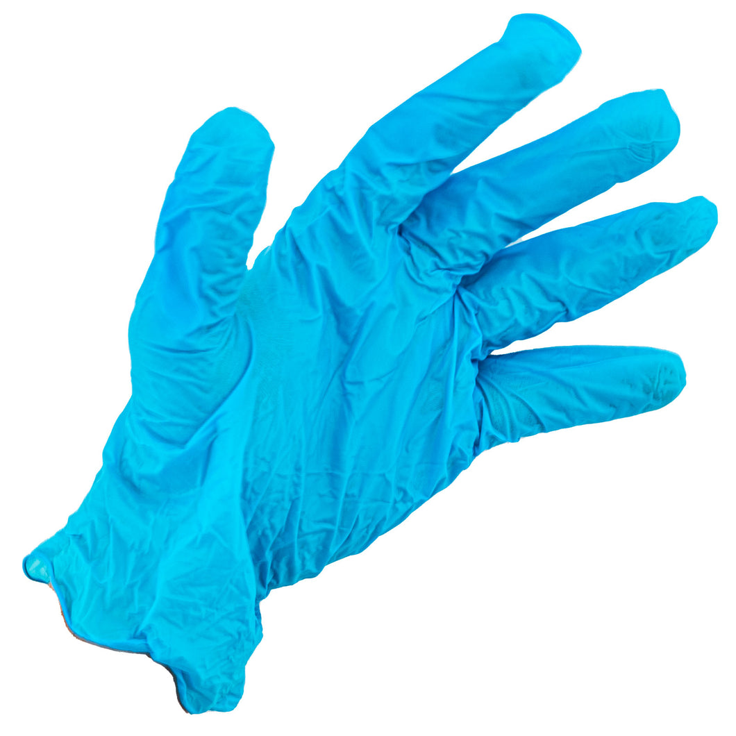 Tool Essentials 6 Pack of Blue Vinyl Gloves