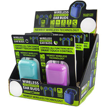 Load image into Gallery viewer, WorldWide Sales Online EAR BUGS, WIRELESS W/CHARGING CASE (DISPLAY) 6-144\29
