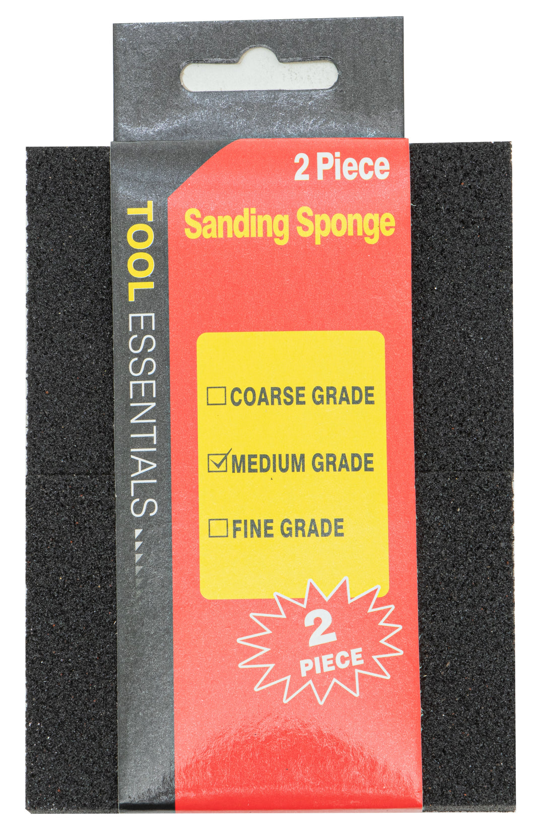 Tool Essentials 2pc Medium Grit Sanding Block