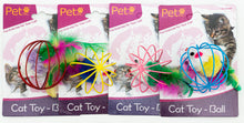 Load image into Gallery viewer, WorldWide Sales Online CAT TOY, WIRE CAGE BALL W/MOUSE INSIDE
