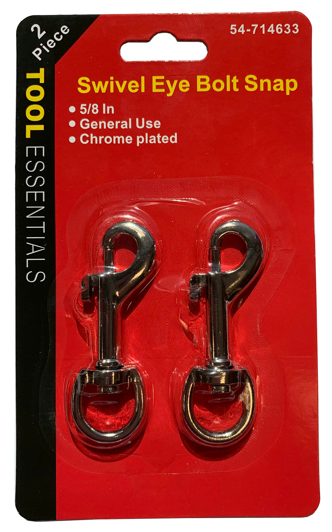 Tool Essentials 2pc Swivel Eye Snap Hook