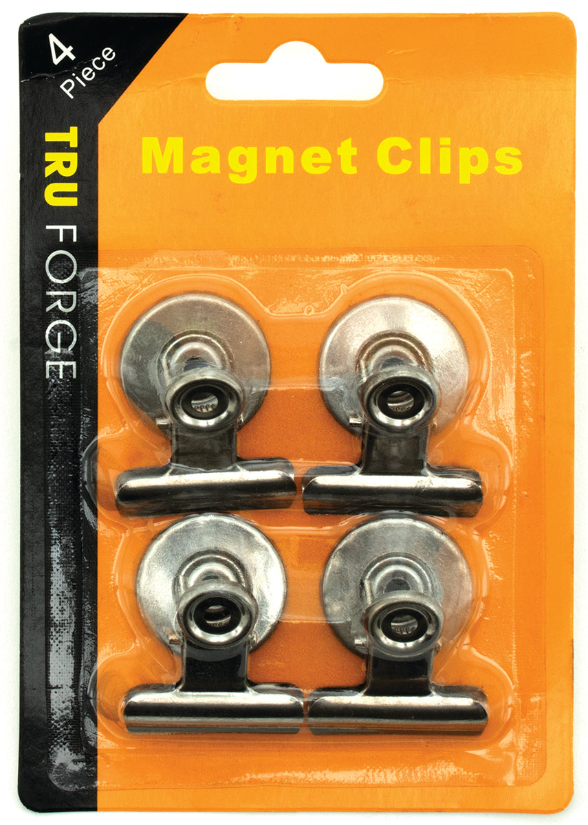 4pc Magnetic Metal Clips Heavy Duty Refrigerator Magnets