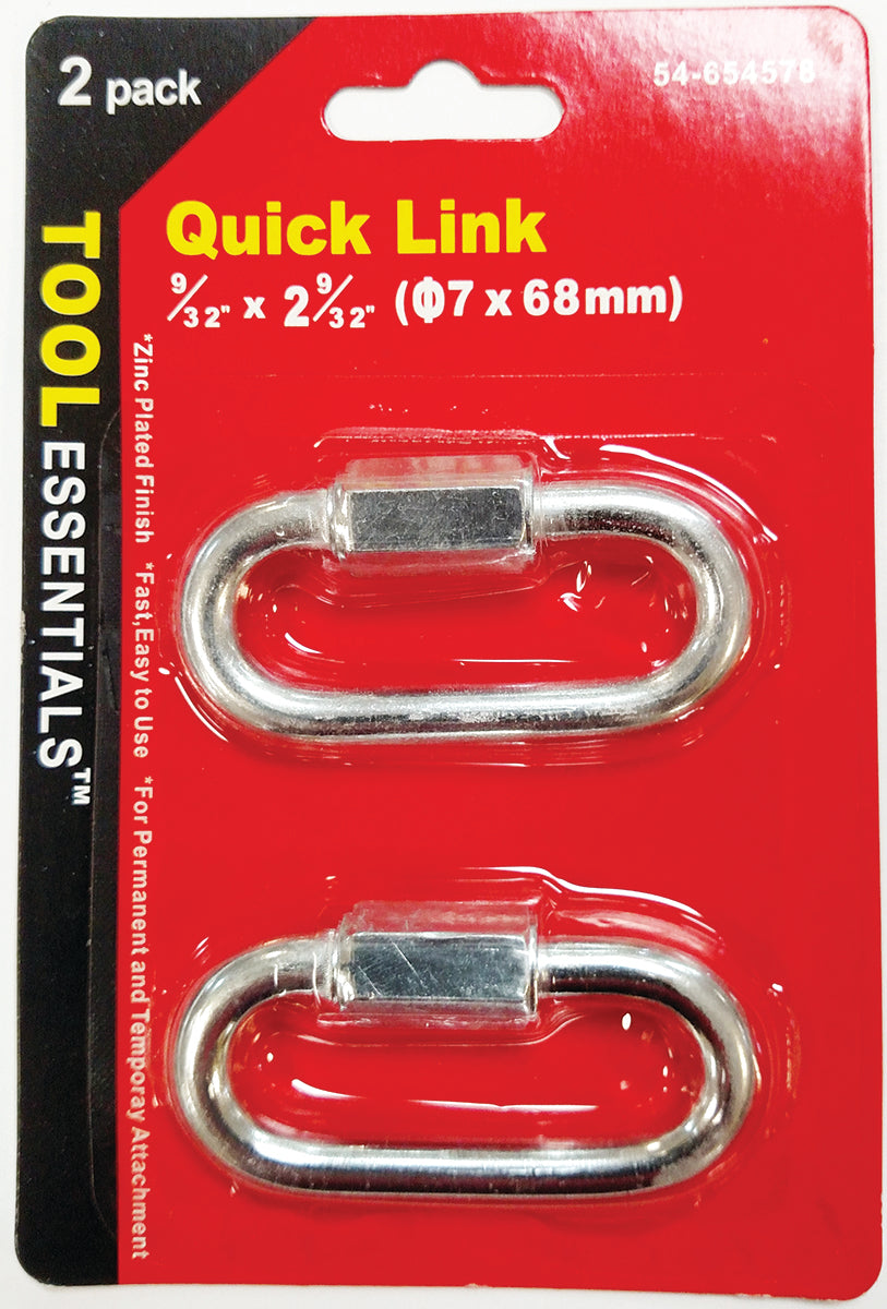 Chain Quick Link (2 Pack) Captive Threaded Nut