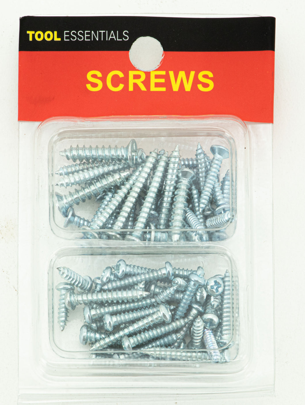 Tool Essentials 75pc Wood Screws Assorted Sizes