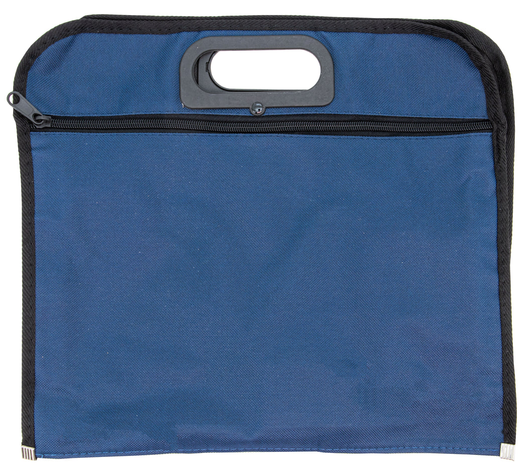 Courier Bag with Zipper & Handle