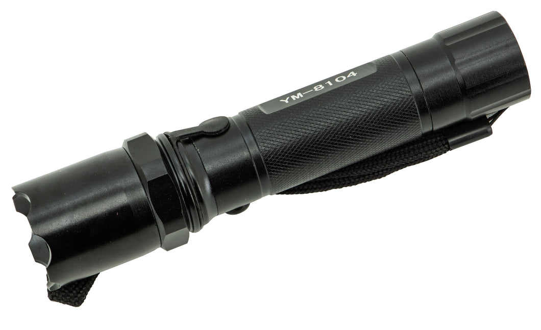 Aluminum Rechargeable CREE LED Flashlight with Carry Case