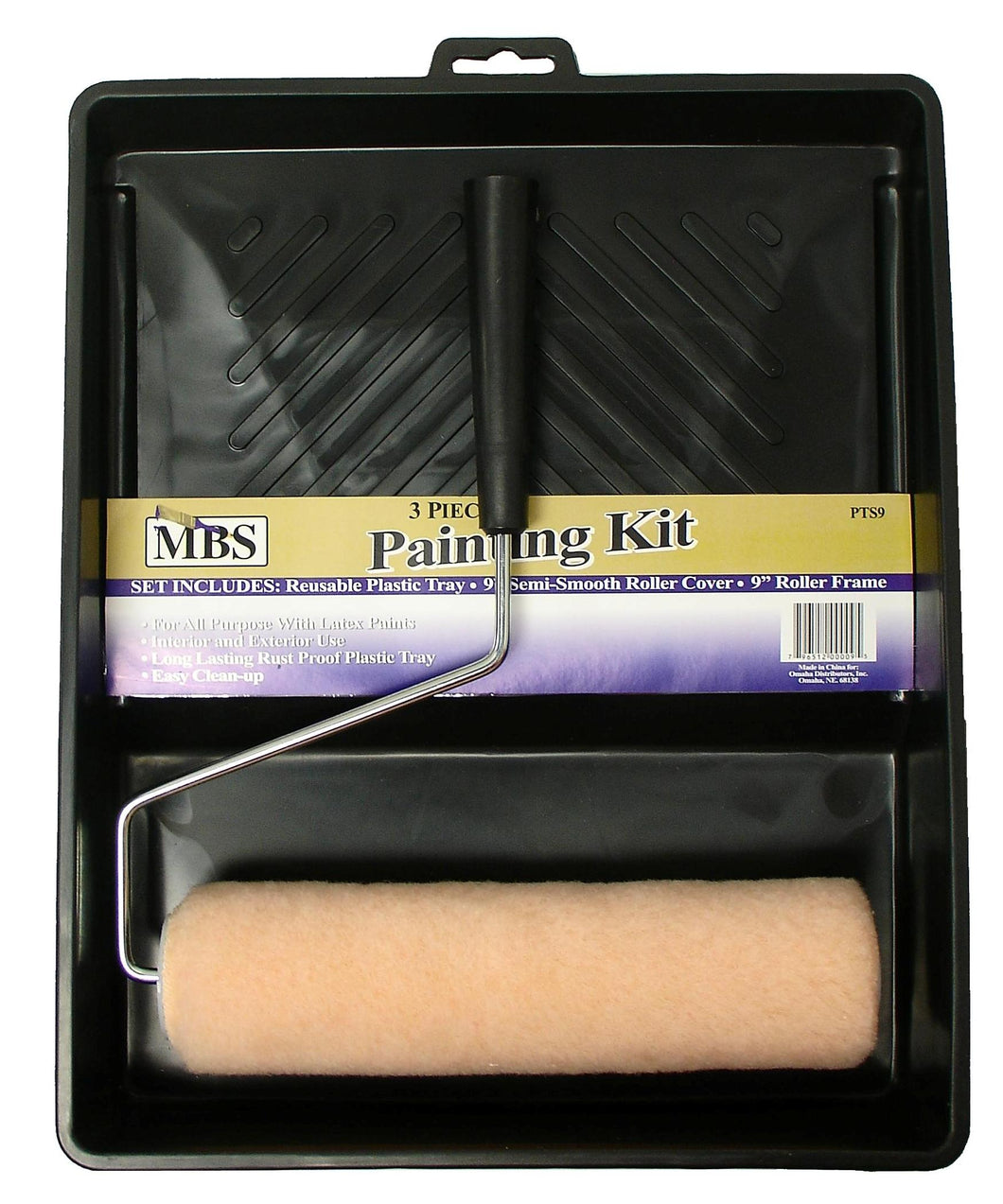 PAINT TRAY KIT 3PC 9