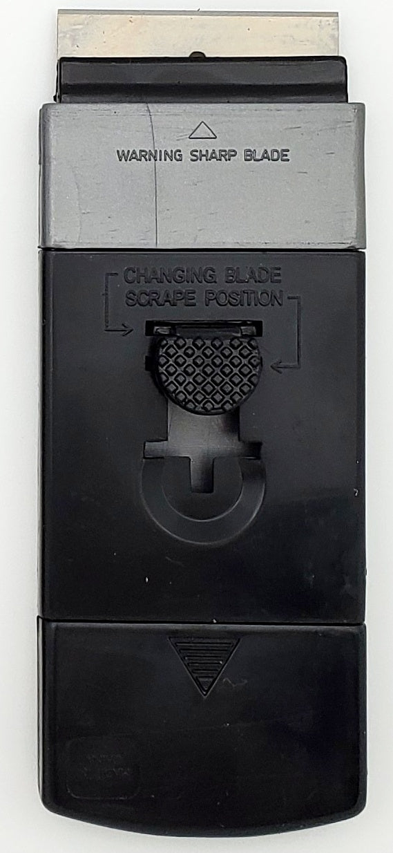 Safety Scraper with Single Edge Razor Blade, Plastic