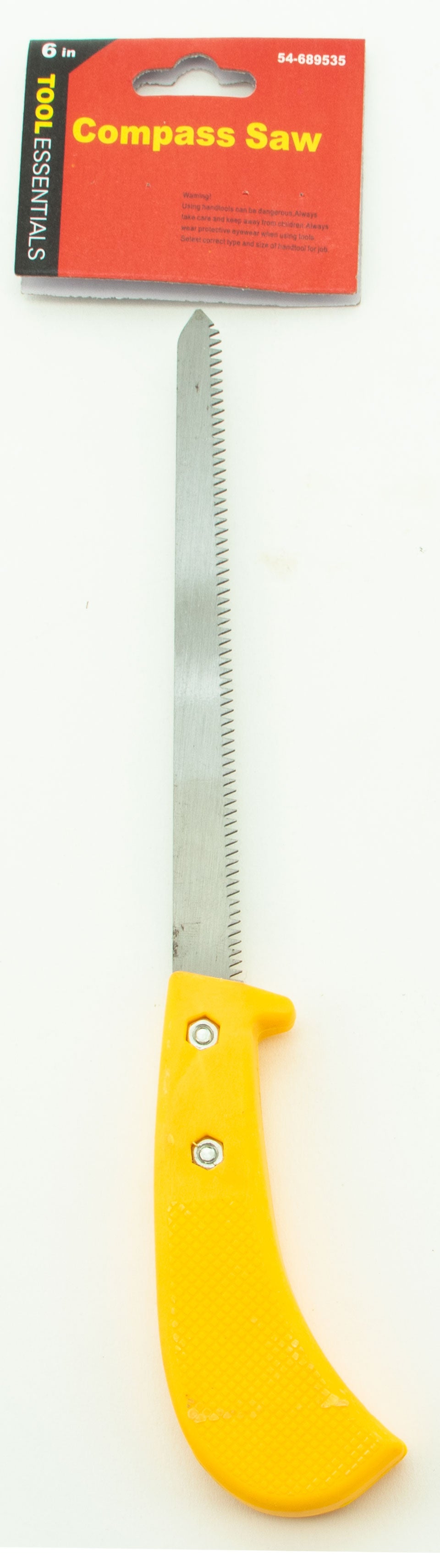 Drywall Saw/Compass Saw, Yellow Handle