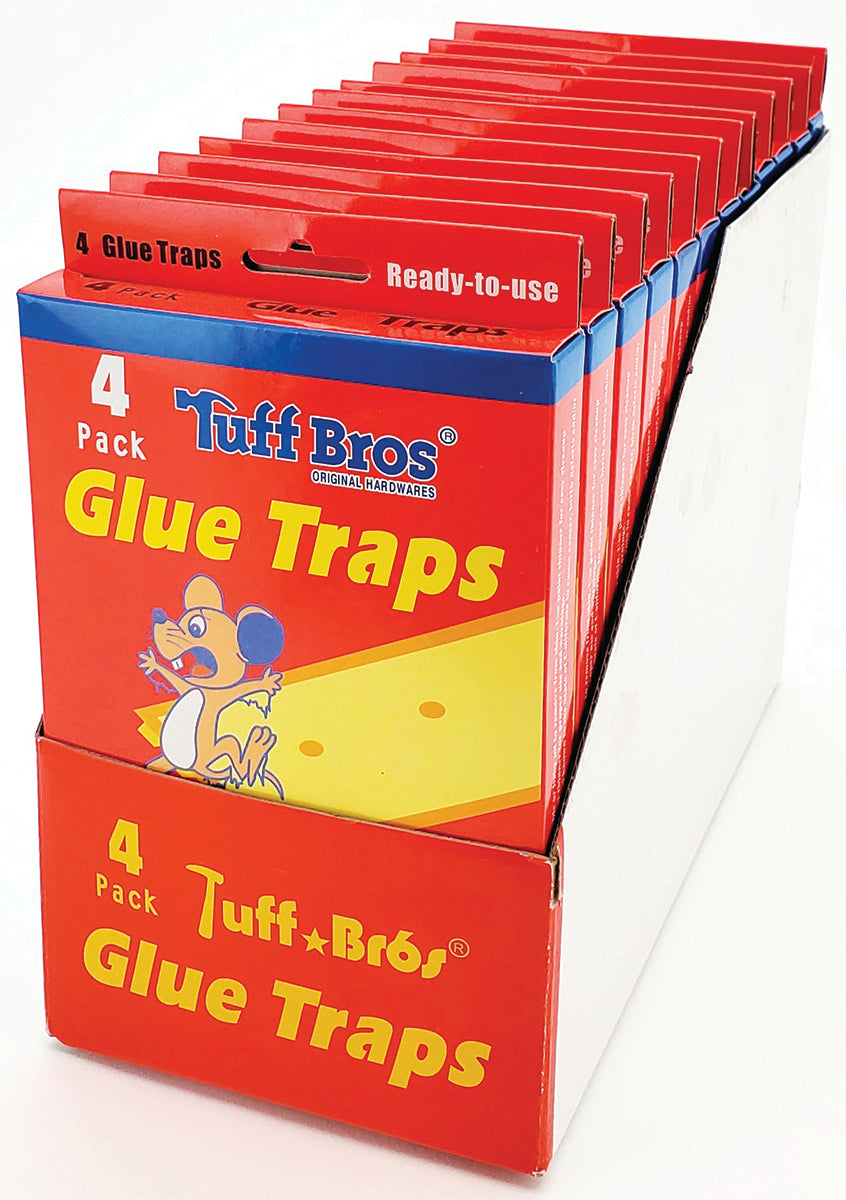 4pc Super Glue Traps for Mice & Bugs Safe Alternative to Snap Traps